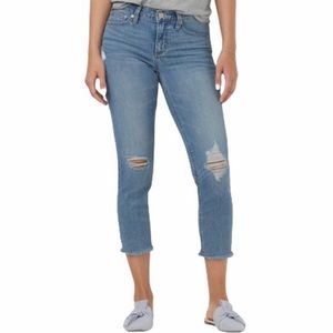 LAUREN CONRAD | Skinny Crop Capri Ripped Jean